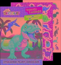 Lubię Dinozaury. Tatuaże i naklejki. - okładka książki