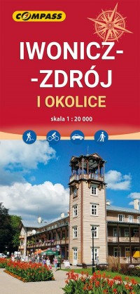 Mapa turystyczna - Iwonicz- Zdrój/Rymanów-Zdrój - okładka książki