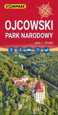 Mapa turystyczna - Ojcowski Park - okładka książki