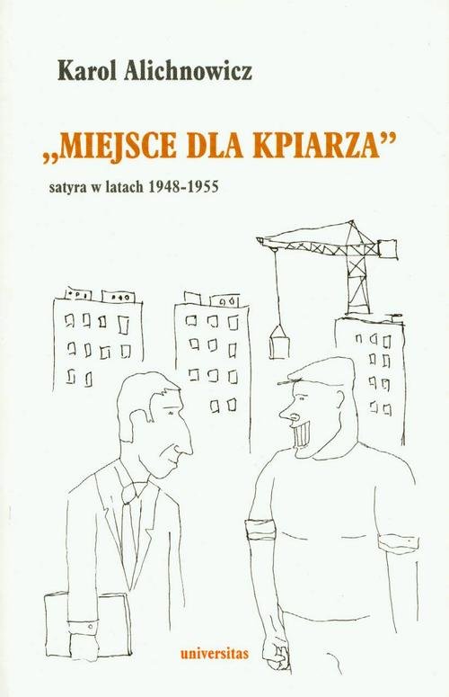 Miejsce dla kpiarza satyra w latach - okłakda ebooka