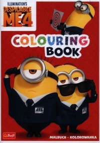 Minionki Kolorowanka - okładka książki