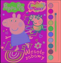 Peppa Pig Maluję, bo lubię. Wesołe - okładka książki