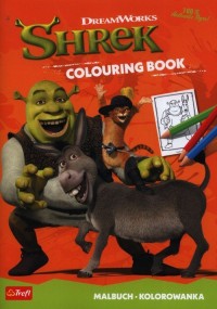 Shrek Kolorowanka - okładka książki