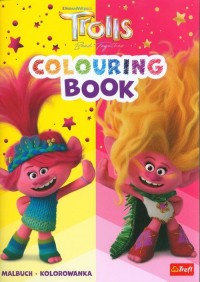 Trolls Kolorowanka - okładka książki