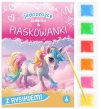 Zadanka & piaskowanki. Jednorożce - okładka książki