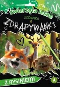 Zadanka & zdrapywanki. Zwierzęta - okładka książki
