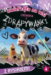 Zadanka & zdrapywanki. Zwierzęta - okładka książki