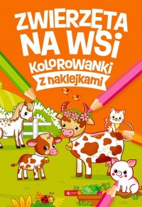 Zwierzęta na wsi - okładka książki