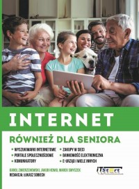Internet również dla seniora - okłakda ebooka