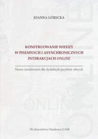 Konstruowanie wiedzy w pisemnych - okłakda ebooka