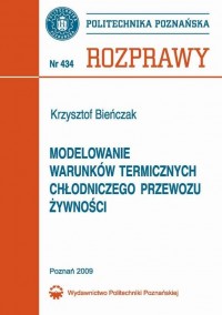 Modelowanie warunków termicznych - okłakda ebooka