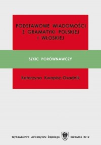 Podstawowe wiadomości z gramatyki - okłakda ebooka