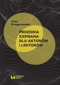 Prozodia zapisana dla aktorów i - okłakda ebooka