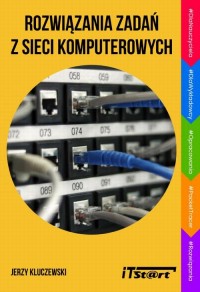 Rozwiązania zadań z sieci komputerowych - okłakda ebooka