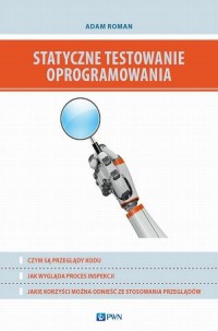 Statyczne testowanie oprogramowania - okłakda ebooka