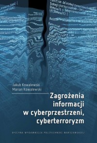 Zagrożenia informacji w cyberprzestrzeni, - okłakda ebooka