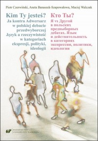 Kim Ty Jesteś? Ja kontra Adwersarz - okłakda ebooka