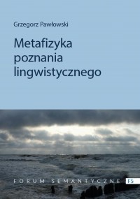 Metafizyka poznania lingwistycznego - okłakda ebooka