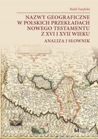 Nazwy geograficzne w polskich przekładach - okłakda ebooka