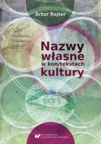 Nazwy własne w kon/tekstach kultury - okłakda ebooka
