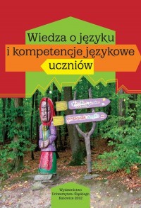 Wiedza o języku i kompetencje językowe - okłakda ebooka