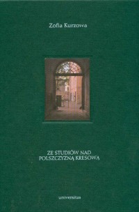Ze studiów nad polszczyzną kresową - okłakda ebooka