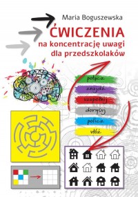 Ćwiczenia na koncentrację uwagi - okładka podręcznika