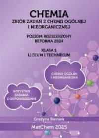 Chemia. Zbiór zadań 1. LO i technikum - okładka podręcznika