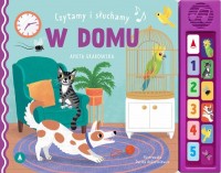 Czytamy i słuchamy W domu - okładka książki