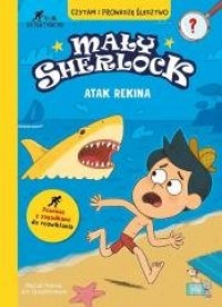 Mały Sherlock. Atak rekina - okładka książki