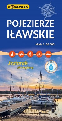 Mapa turystyczna - Pojezierze Iławskie - okładka książki
