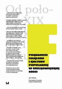 Pogranicze folkloru i kultury popularnej - okłakda ebooka