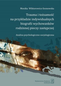 Trauma i tożsamość na przykładzie - okładka książki