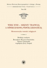 Wiek XVIII - między tradycją a - okłakda ebooka