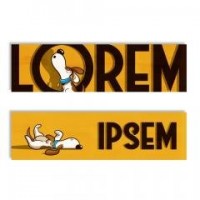 Zakładka kartonowa - Lorem Ipsem - zdjęcie produktu