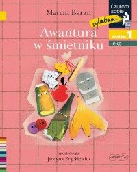 Awantura w śmietniku Czytam sobie - okładka książki