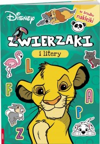 Disney MIX. Zwierzęta i litery - okładka książki