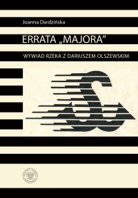 Errata Majora. Wywiad rzeka z Dariuszem - okładka książki