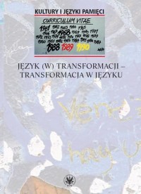 Język (w) transformacji - transformacja - okłakda ebooka