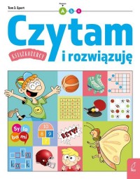 Książkożercy Czytam i rozwiązuję. - okładka książki