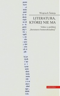 Literatura której nie ma. Szkice - okłakda ebooka