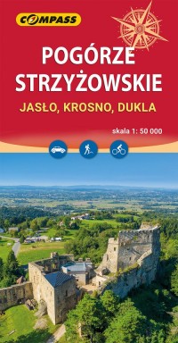 Mapa tur. - Pogórze Strzyżowskie. - okładka książki