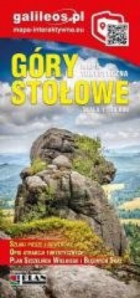 Mapa turystyczna - Góry Stołowe - okładka książki
