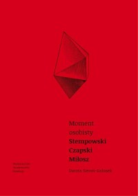 Moment osobisty. Stempowski, Czapski, - okłakda ebooka