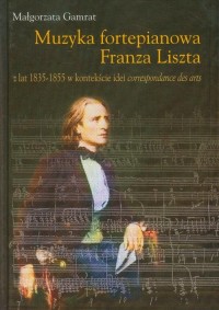 Muzyka fortepianowa Franza Liszta - okłakda ebooka