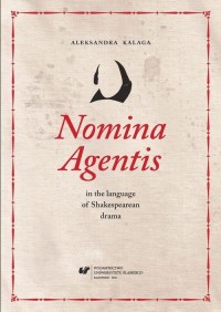 Nomina Agentis in the language - okłakda ebooka