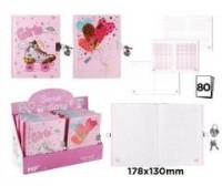 Notes z kłódką 178x130mm Big Dream - zdjęcie produktu