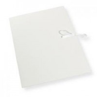 Teczka A4 wiązana biała 300gsm - zdjęcie produktu