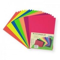 Tektura A4 kolorowa mix fluo 20szt - zdjęcie produktu