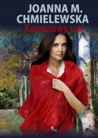 Karminowy szal - okłakda ebooka